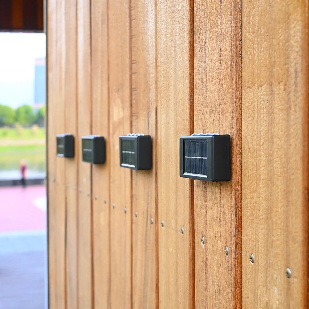 Luminária de parede solar