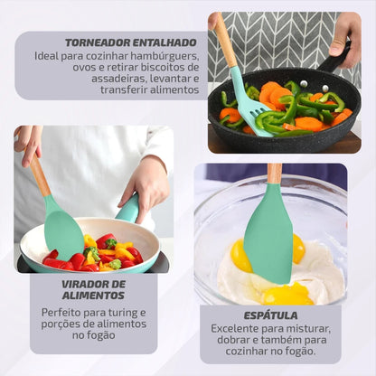 Kit cozinha de silicone