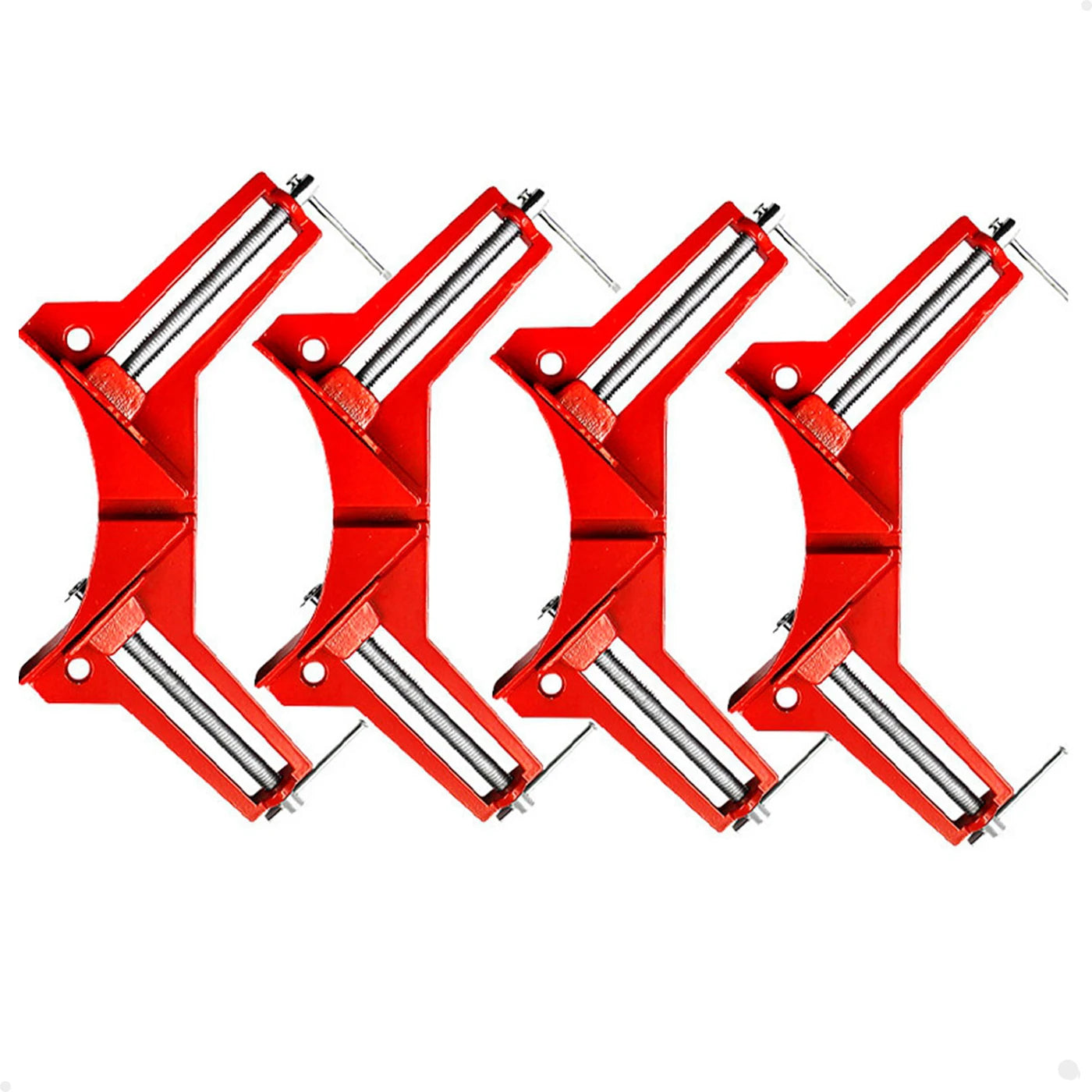 Kit 4 Peças Grampo Sargento Canto Angular