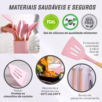 Kit cozinha de silicone
