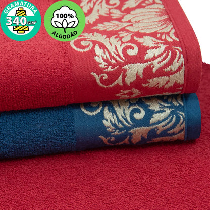 Kit Toalhas de Banho e Rosto