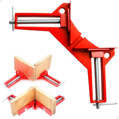 Kit 4 Peças Grampo Sargento Canto Angular