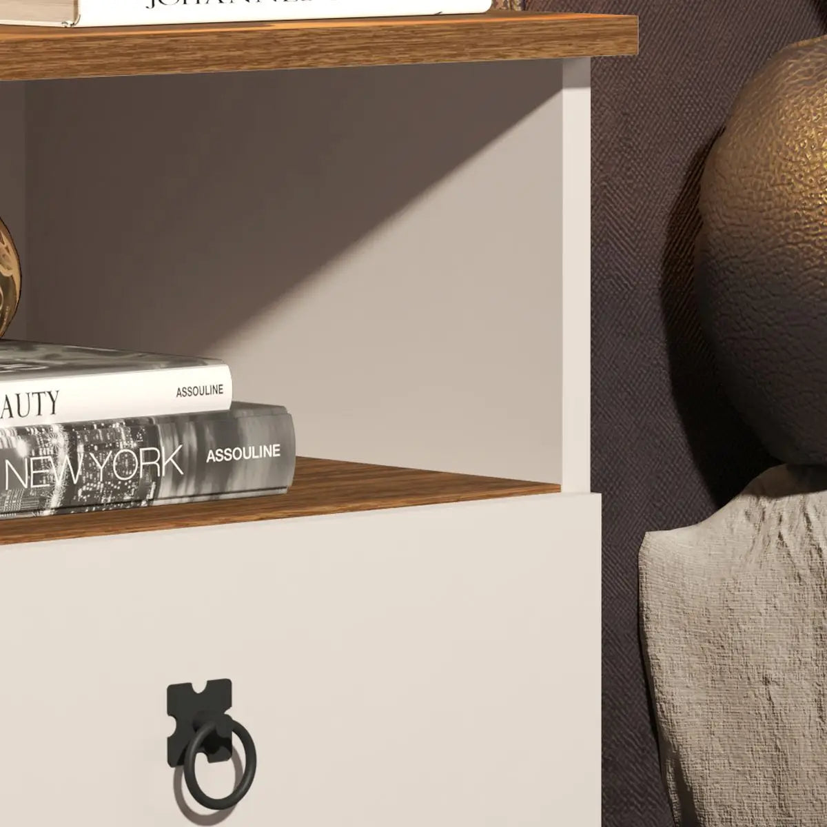 Mesa De Cabeceira Madri