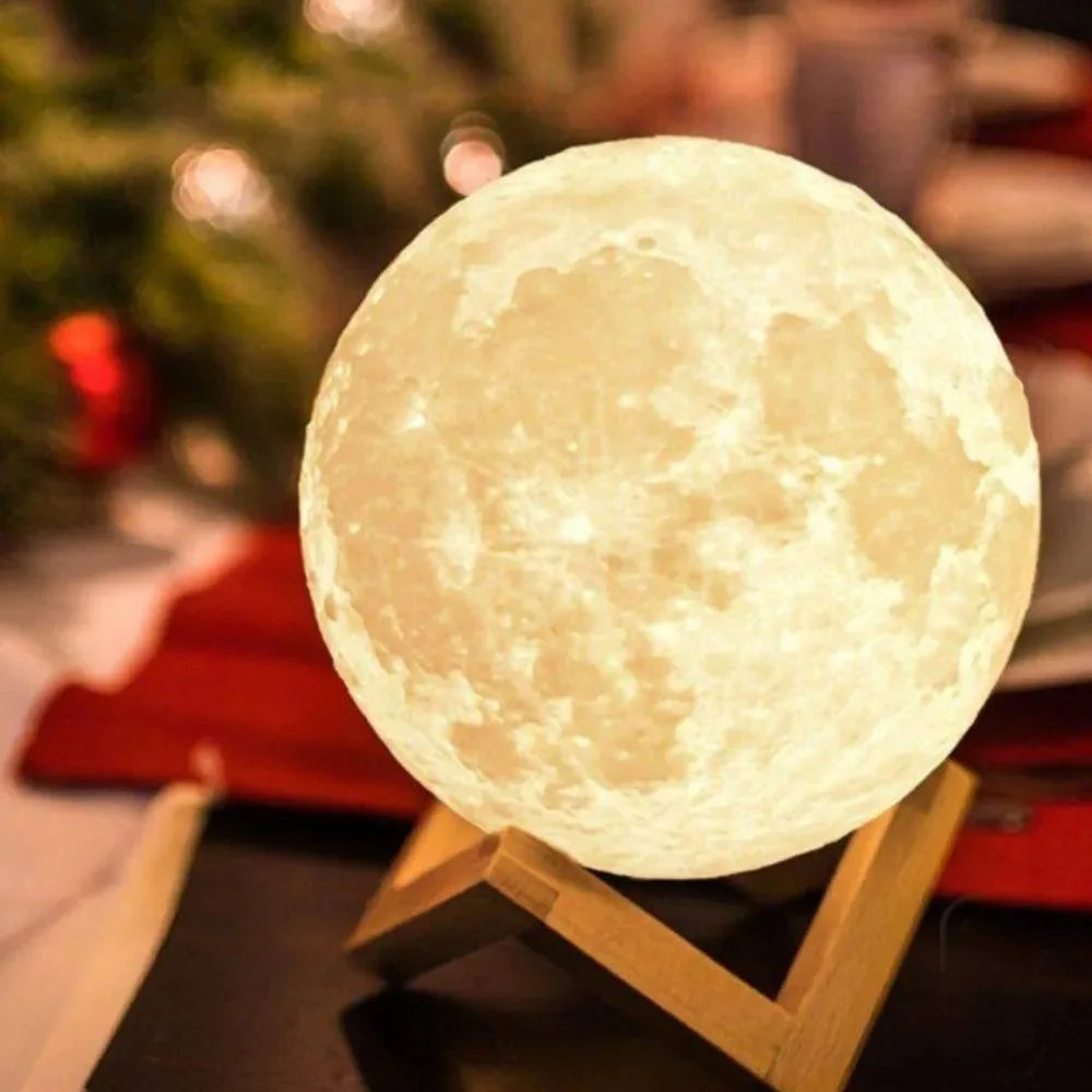 Luminária lua cheia