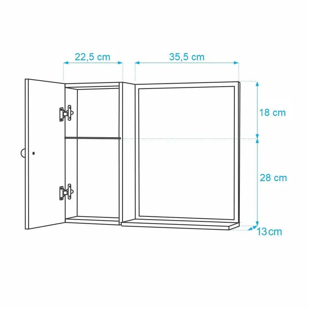 Armário para Banheiro com Espelho